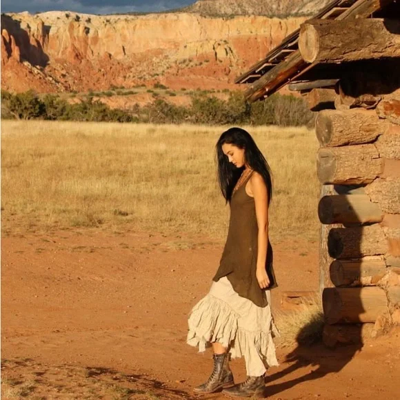 Homefrocks Silk Velvet Womens Tunic High Low Hemline - Picture 15 of 15